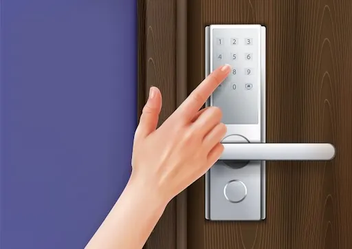 Keyless Entry Door Lock Installation